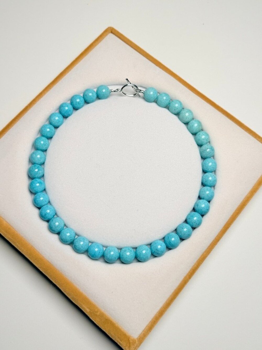 Blue Lagoon Amazonite Necklace & Earring Set | Tiffany Blue Inspired Jewelry